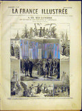 Original Old Antique Print Lavigerie Archbishop Religious French 1882 Victorian
