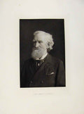 Original Old Antique Print London Men Col James Griffin Portrait C1898 Victorian