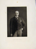 Original Old Antique Print London Men Thomas Webber Jerrard C1898 19th