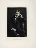 Original Old Antique Print London Men Salisbury Jones Portrait C1898 Victorian