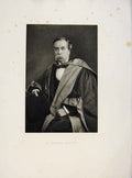 Original Old Antique Print London Men Dr George Harley Portrait C1898 Victorian