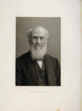 Original Old Antique Print London Men Alexander Mac Arthur Portrait C1898 19th