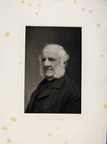 Original Old Antique Print London Men William Henry Peat Portrait C1898 19th