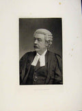 Original Old Antique Print London Men Mac Geagh Portrait C1898 Art Victorian