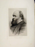Original Old Antique Print London Men Marouis Salisbury Portrait C1898 Victorian