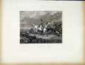 Original Old Antique Print Gadfly C1843 Dog Hound Puppy 19th Century