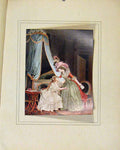 Original Old Antique Print Limited Edition Lindiscretion By Jean Francois