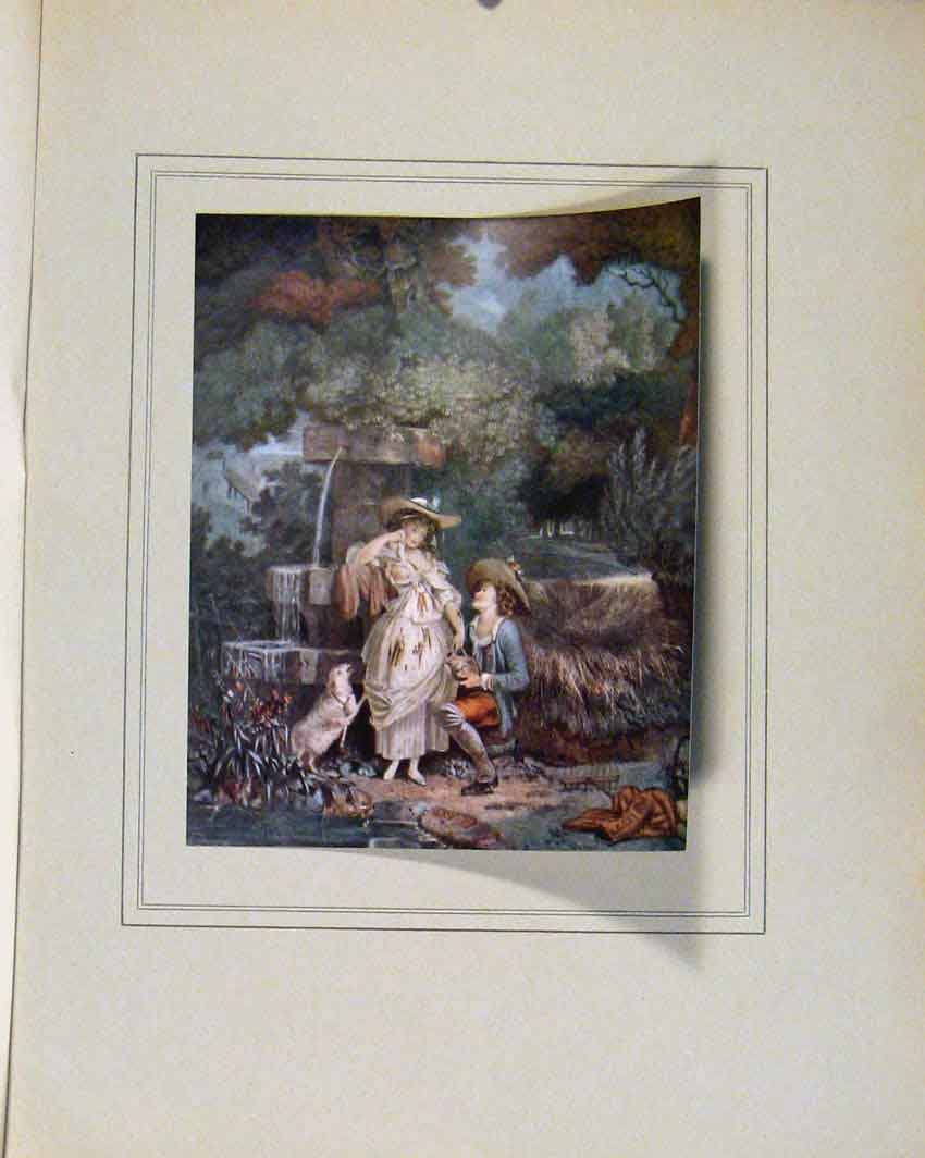 Old Antique Print Heur Et Malheur Ou La Cruche Cassee Limited Edition Art 19th
