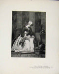 Original Old Antique Print Limited Edition Louvriere En Tapisserie By J Gautier