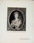 Original Old Antique Print Limited Edition By L Bonnet Art Charms The Morning