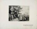 Old Antique Print Les Trois Saeurs Au Parc De Saint Cloud Limited Edition