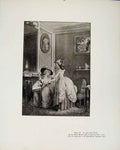 Original Old Antique Print Limited Edition Le Joli Petit Serin