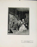 Original Old Antique Print On Doit A La Patrie Le Sacrifice Limited Edition Art