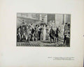 Original Old Antique Print Les Courses Du Matin Ou La Porte Dun Limited Edition