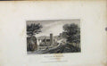 Original Old Antique Print England Castle Monmouthshire Fine Art