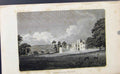 Original Old Antique Print Fowderham Castle Devonshire Fine Art