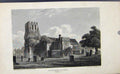 Original Old Antique Print Tottenham Church C1849 Fine Art 19th