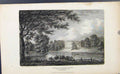 Original Old Antique Print Great Gulford House Devonshire England C1849 19th