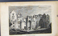 Original Old Antique Print Compton Castle Devonshire England C1849 Victorian