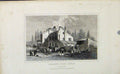 Original Old Antique Print Hornsey Wood House C1849 Middlesex England Victorian