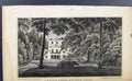Old Antique Print South Lodge Enfield Chase Seat Nathaniel Grundrey C1849 19th