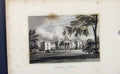 Original Old Antique Print Armley House England C1849 Fine Art York Victorian