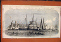 Original Old Antique Print Hm Despatch Gun-Boats Lynx Beagle Arrow Viper Ships