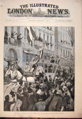 Original Old Antique Print 1894 Prince Bismarck Berlin Germany Henry Prussia