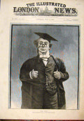 Original Old Antique Print 1888 The Don Toole Photograph Character Actor 19th