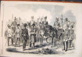 Original Old Antique Print 1859 Austrian Siers Dragoons Chasseur Uhlan Guards