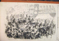 Original Old Antique Print 1859 War Emperor Napoleon Paris Imperial Cornilliet