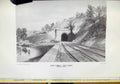 Original Old Antique Print Long Tunnel Foxs Wood West Great Western Railway