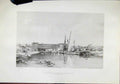 Original Old Vintage Print Railway Bridge Over Regents Canal C1971 20th Century