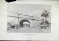 Original Old Vintage Print Oblique Bridge Box Moor C1971 Railway 20th Century