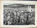 Old Antique Print Boer War By Richard Danes Artillery Threatened Charge