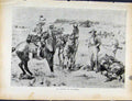 Original Old Antique Print Boer War By Richard Danes Affair Outposts