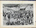 Original Old Antique Print Guards Brigade March