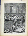 Old Antique Print Boer War By Richard Danes Farewell Service At St Pauls