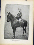 Original Old Antique Print Boer War By Richard Danes Private Imperial Yeomanary