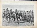 Original Old Antique Print Boer War By Richard Danes Every Grenadier Shouting