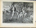 Original Old Antique Print Boer War By Richard Danes Coolly Steadily Scouts Fire