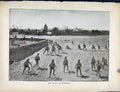 Original Old Antique Print Boer War By Richard Danes Civ'S At Jacobsdal