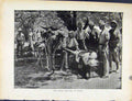 Original Old Antique Print Boer War By Richard Danes Field Hospital At Work