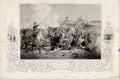 Original Old Antique Print Battle Inkermann Brittish Russia 1855 19th