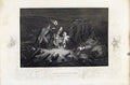 Original Old Antique Print Battle Dield Alma Fine Art C1855 19th