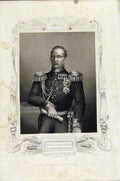Original Old Antique Print Portrait Prince Gortschakoff Fine Art
