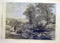 Original Old Antique Print 1861 North-Countrie Creswick Fine Art 19th