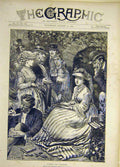 Original Old Antique Print 1872 Science Pleasure British Association Brighton