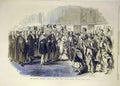 Old Antique Print 1868 Abyssinian Expedition Napier Railway Station Dover 19th