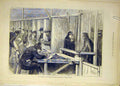 Old Antique Print 1879 Distress Manchester Relief Office Windmill-Street 19th